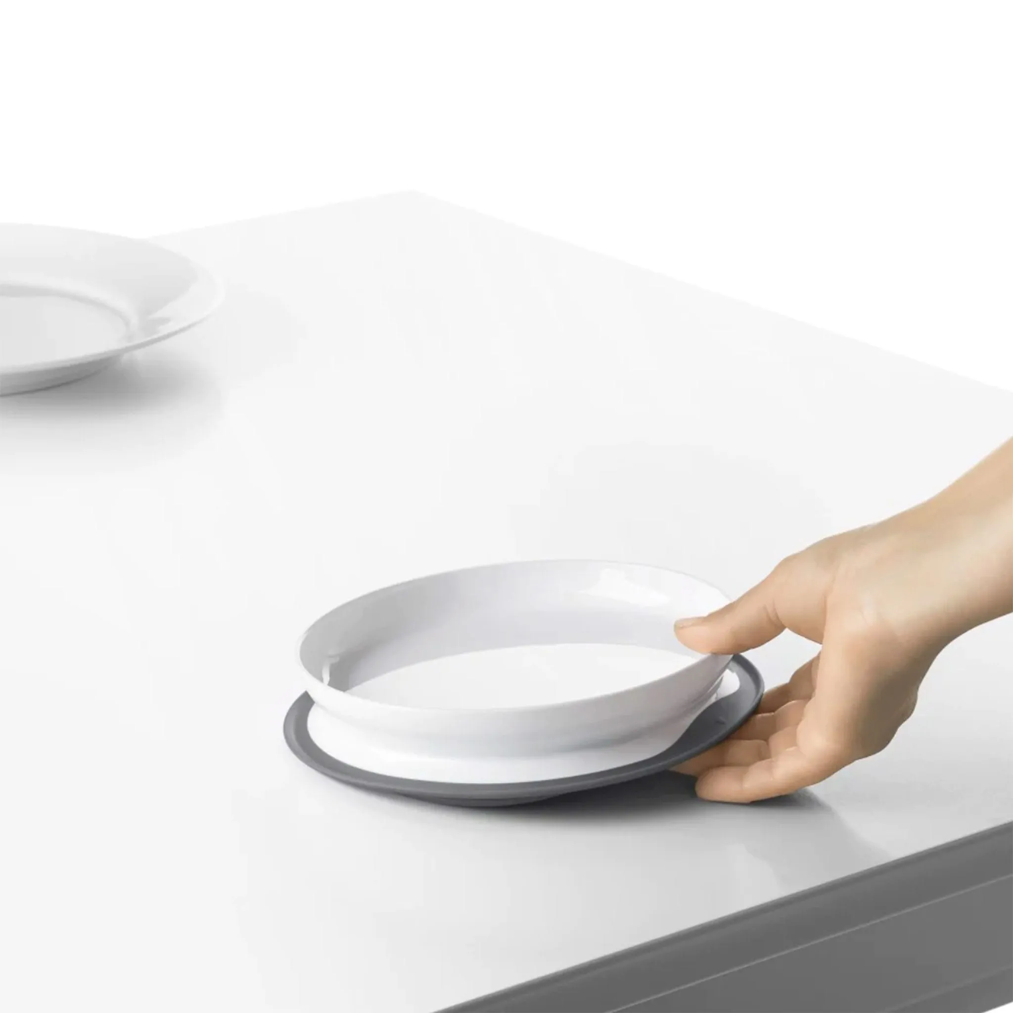 Oxo Tot Assiette à Ventouse - Gris