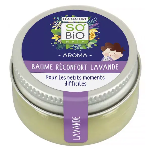 Bálsamo Conforto Infantil So'Bio Étic Aroma Lavanda Orgânica 25g