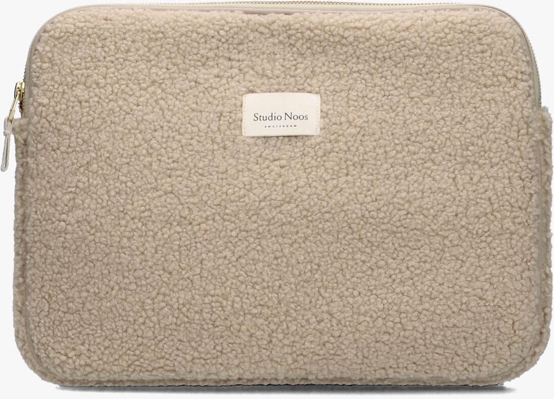 STUDIO NOOS beige studio noos laptoptas teddy laptop sleeve