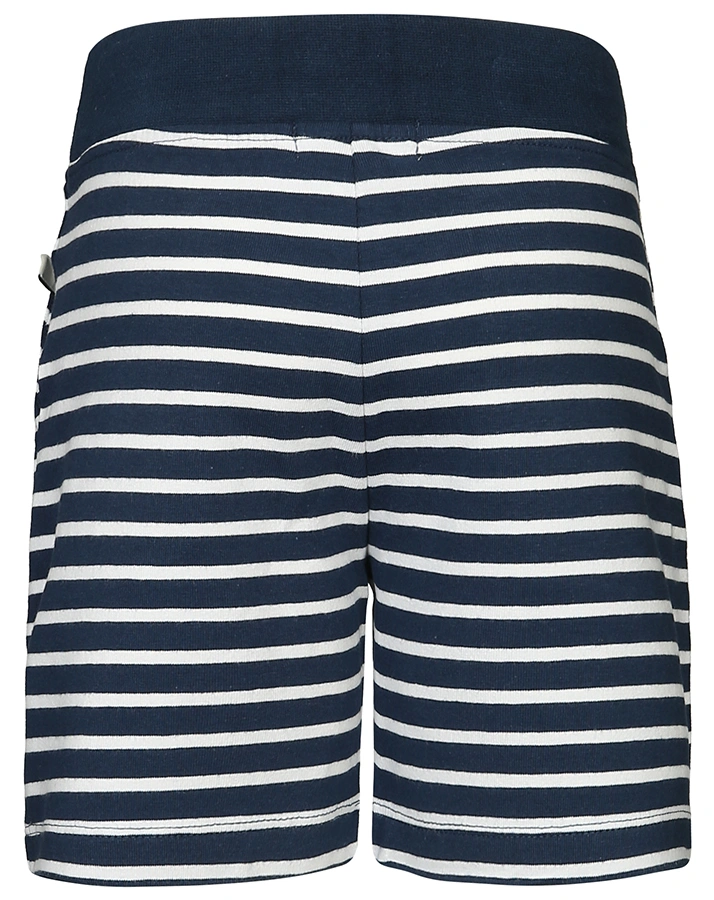 Jersey-Shorts CLASSIC gestreift in dunkelblau/weiß (Größe: 92)
