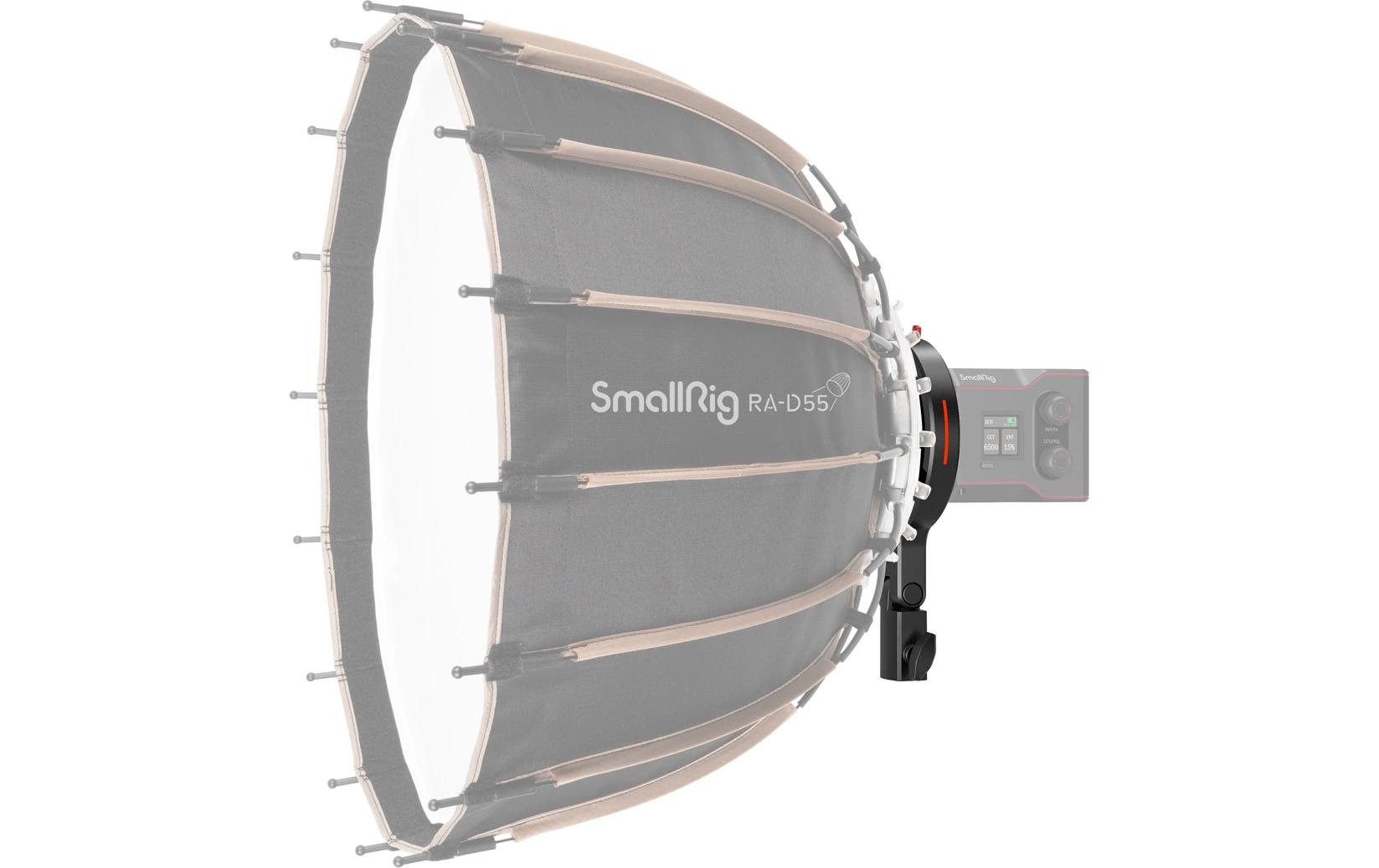 Bowens Mount Adapter TeilUnterstützt die Montage der parabolischen Softbox D85 und der Fresnel-Linse RA-F150