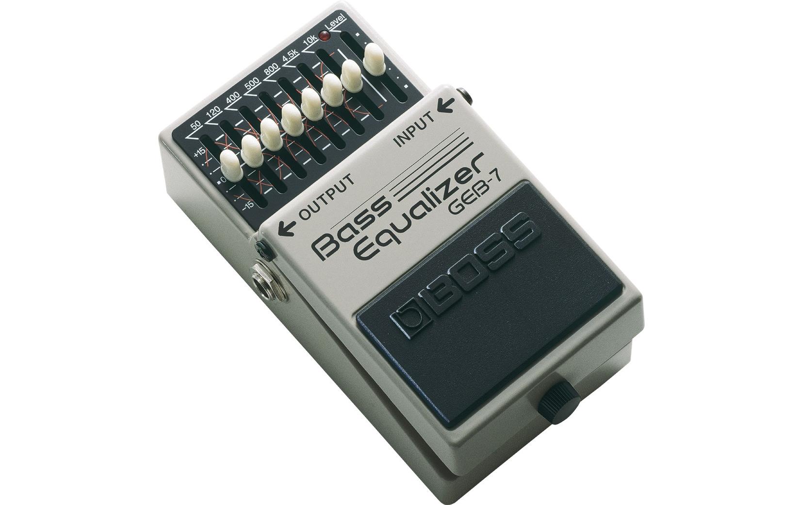 Pedal GEB-7<br>Equalizer-Pedal für Bassgitarren