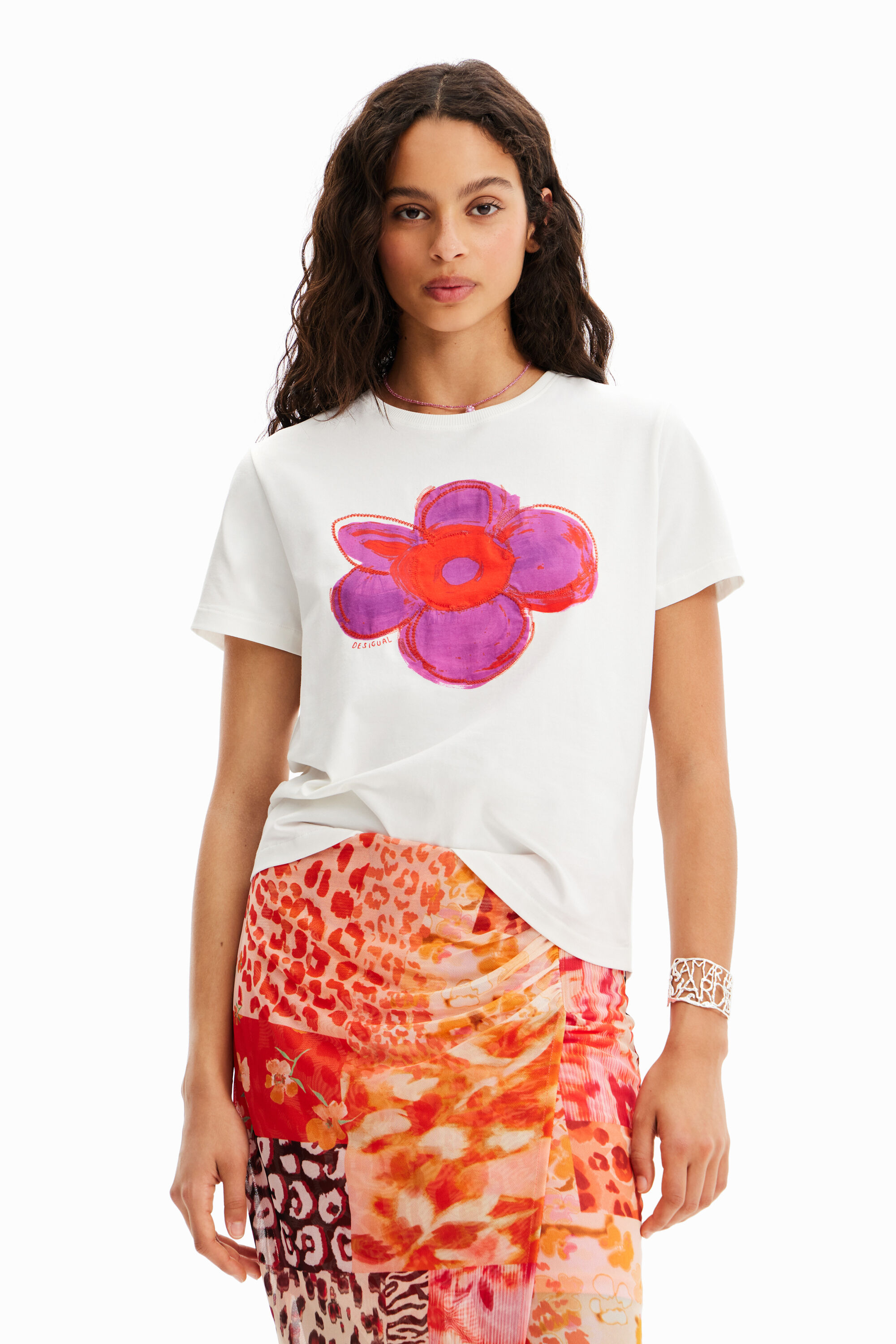 T-shirt illustration fleur