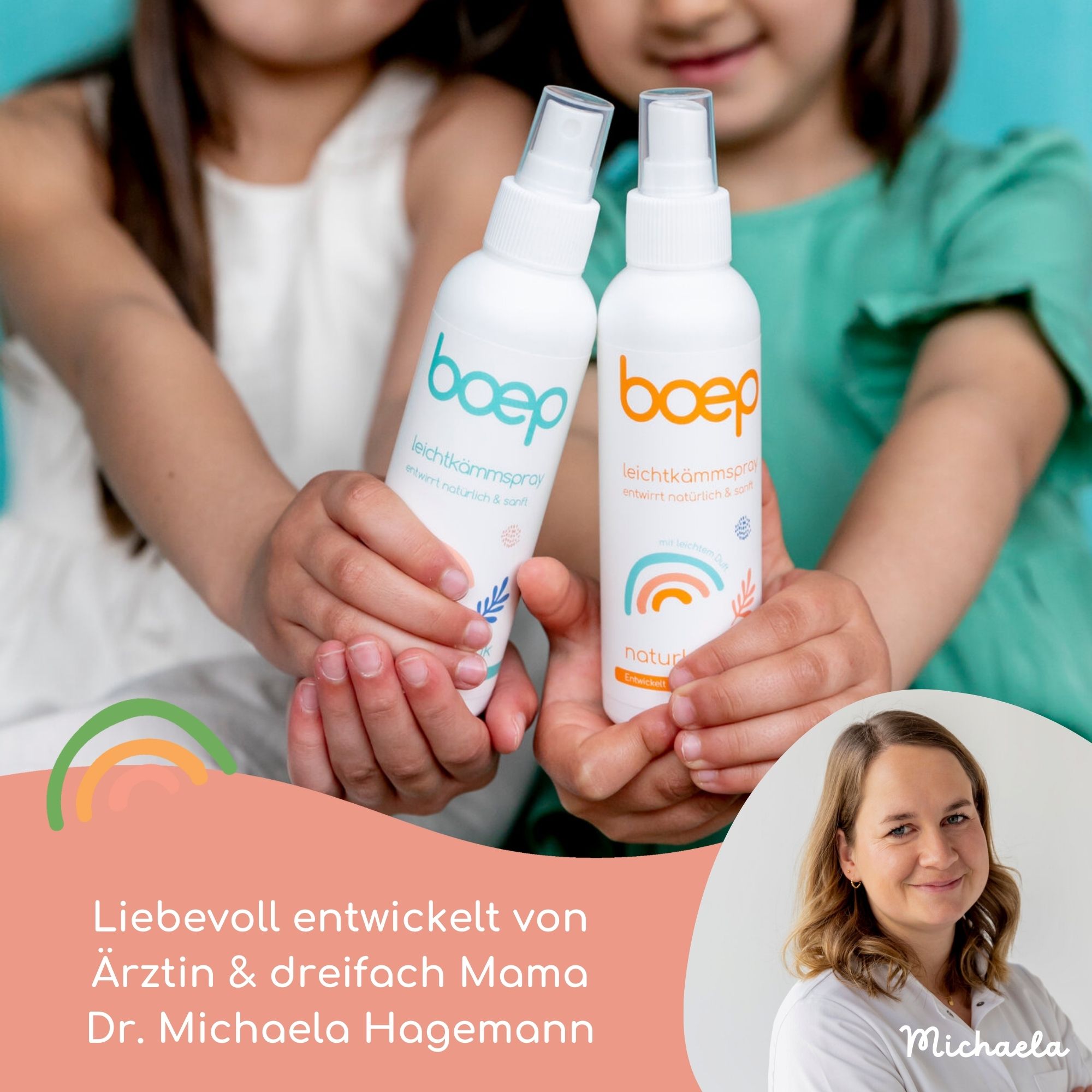 das boep Kids Leichtkämmspray ohne Duft