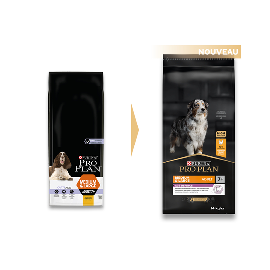Croquettes chien senior de taille moyenne Super Premium - 14 kg