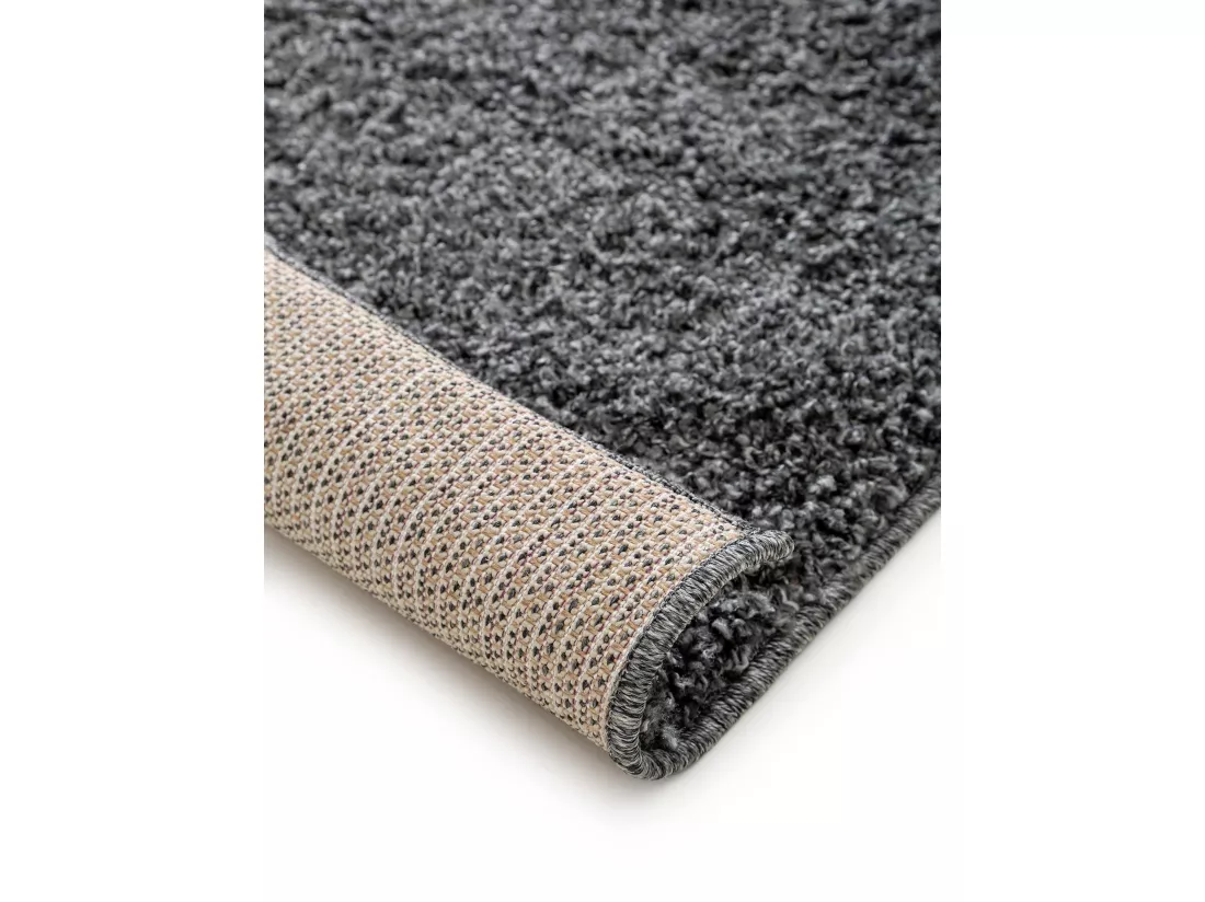 Tapis à poils longs Soho Gris 60x120 cm