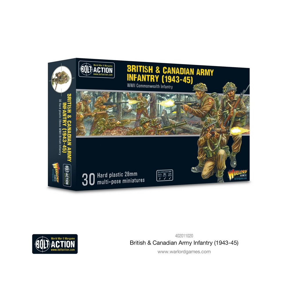 Bolt Action - British & Canadian Army Infantry (1943-45)