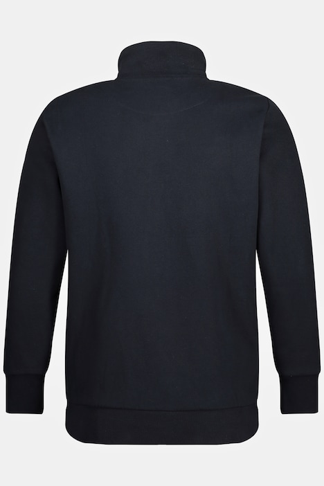 JAY-PI Sweatjacke, Stehkragen, bis 8 XL