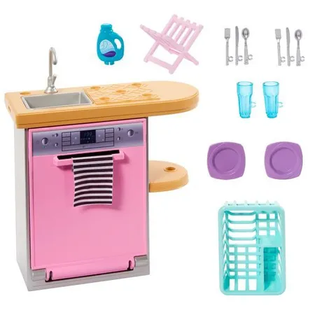 Barbie Zubehörset, 1 Set, 3-fach sortiert