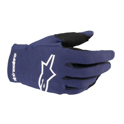Gants cross Alpinestars RADAR - ENFANT - Bleu / Blanc