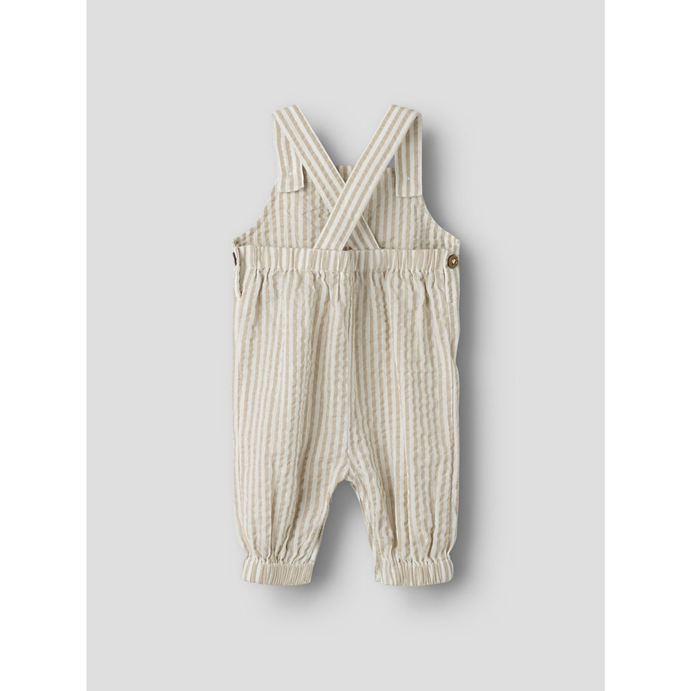 Køb Lil'Atelier Coconut Milk Feather Gray Nbmfausto Loose Overall Lil