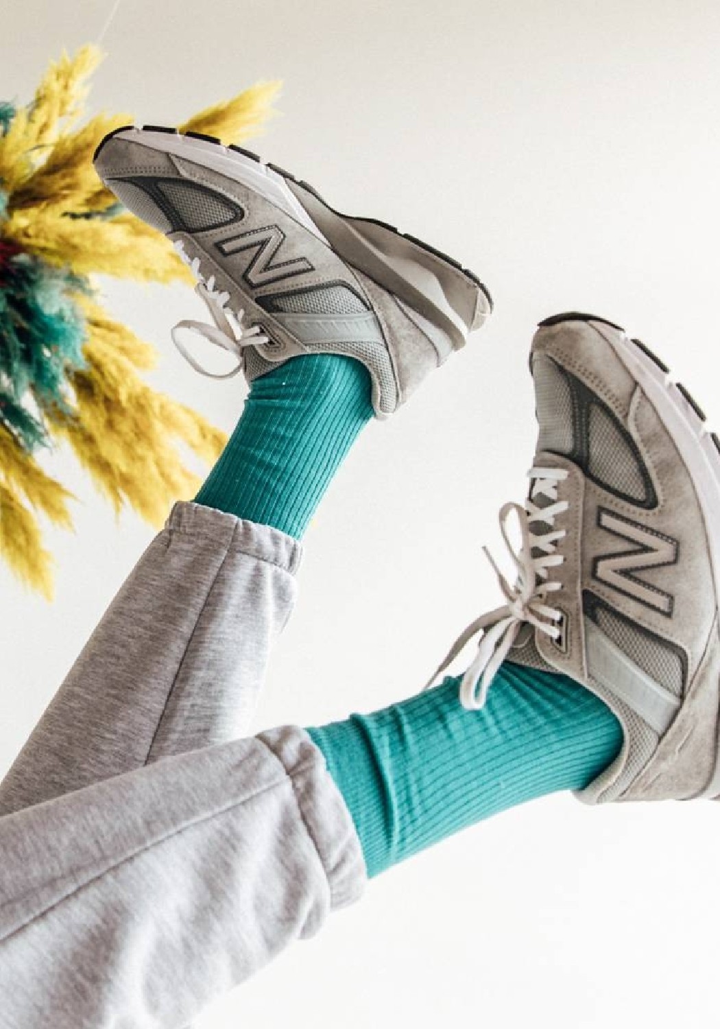 DillySocks Socken Ribbed Shiny Turquoise