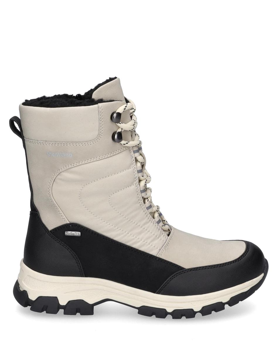 Stiefel Chambery 02, schwarz-offwhi