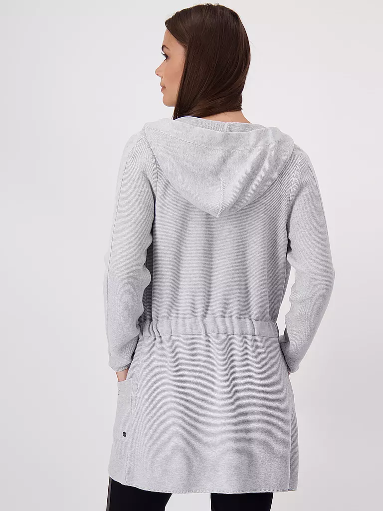 MONARI Strickjacke grau