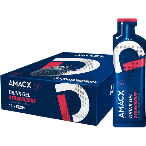 Amacx Drink Gel Strawberry 12x60ml
