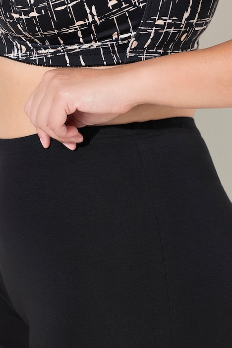 Pantys, 3er-Pack, Ringel/einfarbig, Spitze