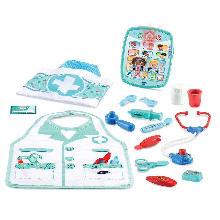 Jouet Kit d'apprenti docteur électronique - Ecru