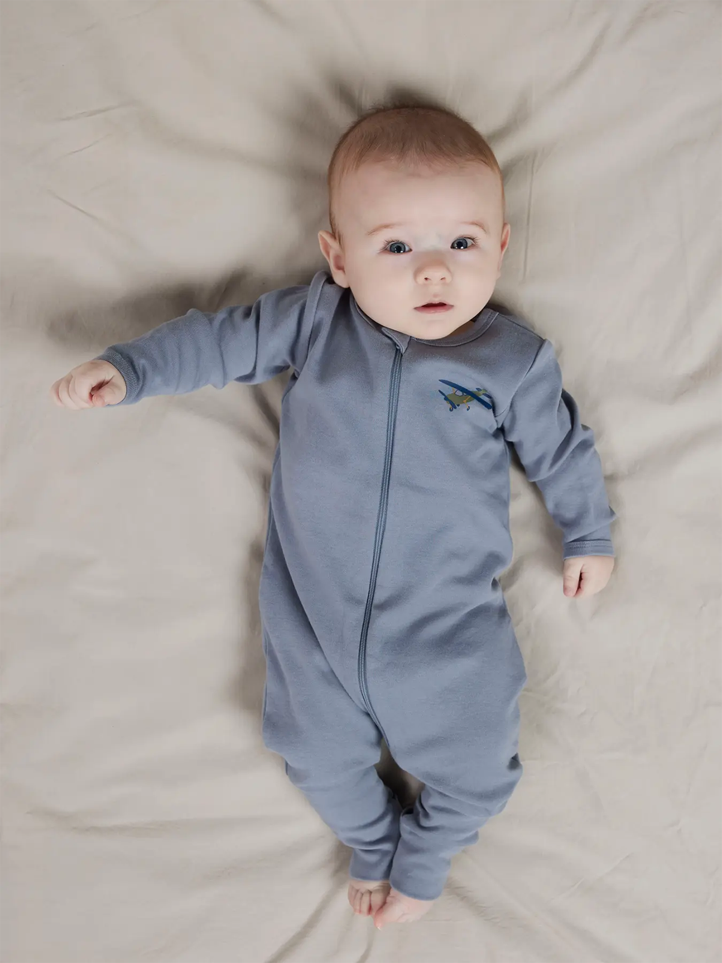 Nightsuit 2-Pack Zip Airplane