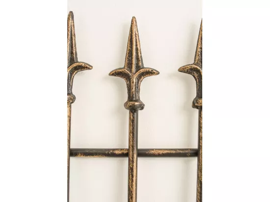 Treillis support pour plantes métal bronze 50 x 0.7 x 100 cm 10_0003874