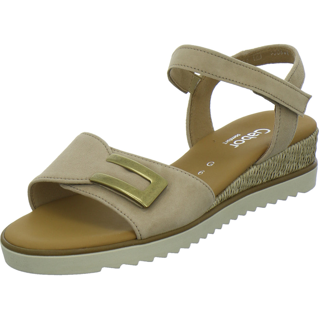 Gabor Comfort Sandaletten Damen Beige
