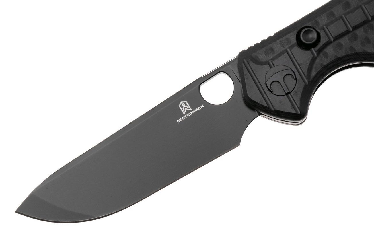 Bestechman Angry Owl BMK12F-2 PVD D2, Carbonfiber, zakmes