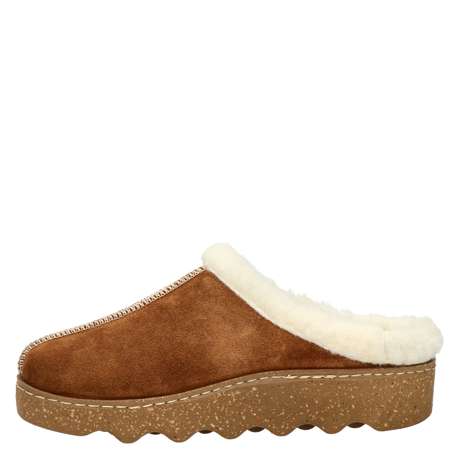 Foggia-D dames pantoffel Rohde Cognac