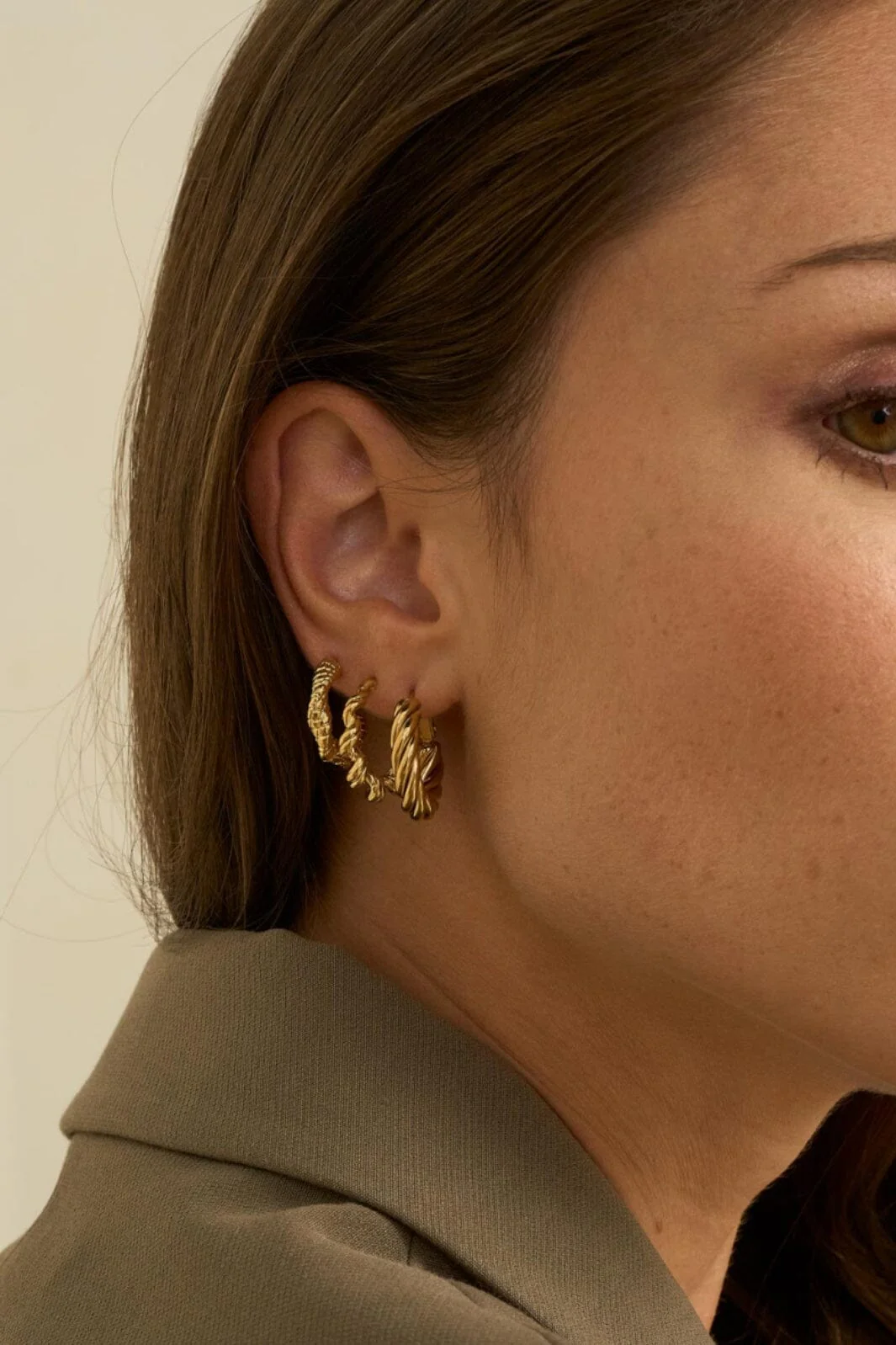 Mellow Moon Small Abby Hoop Earrings BM0614E0480