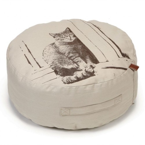 Puf Minoes para Gatos, Bege