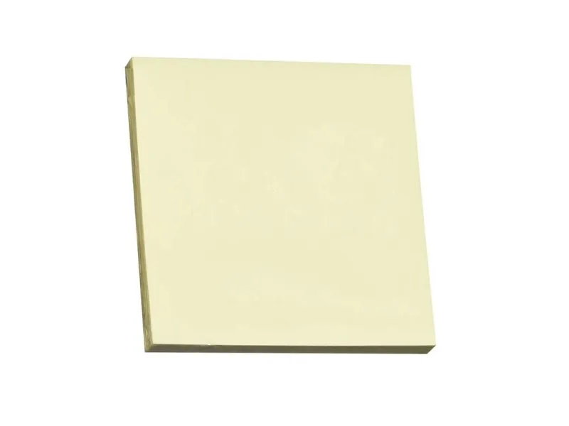 Z-notes Q-line Stick'N gul 76x76mm 12stk/pak