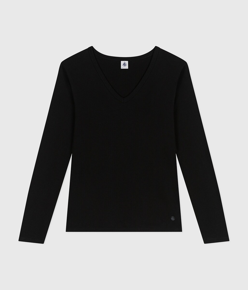 PETIT BATEAU<br>Camiseta icônica de manga comprida