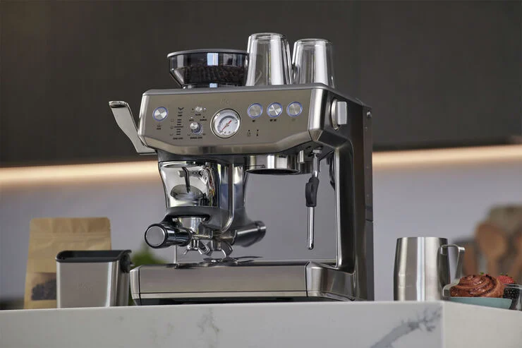 SAGE The Barista Express Impress Brushed Steel Brushed steel