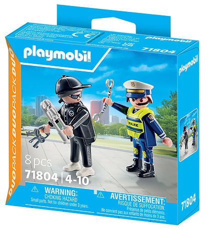 Playmobil DuoPack - Polizei und Räuber - 71804 - 8 Teile