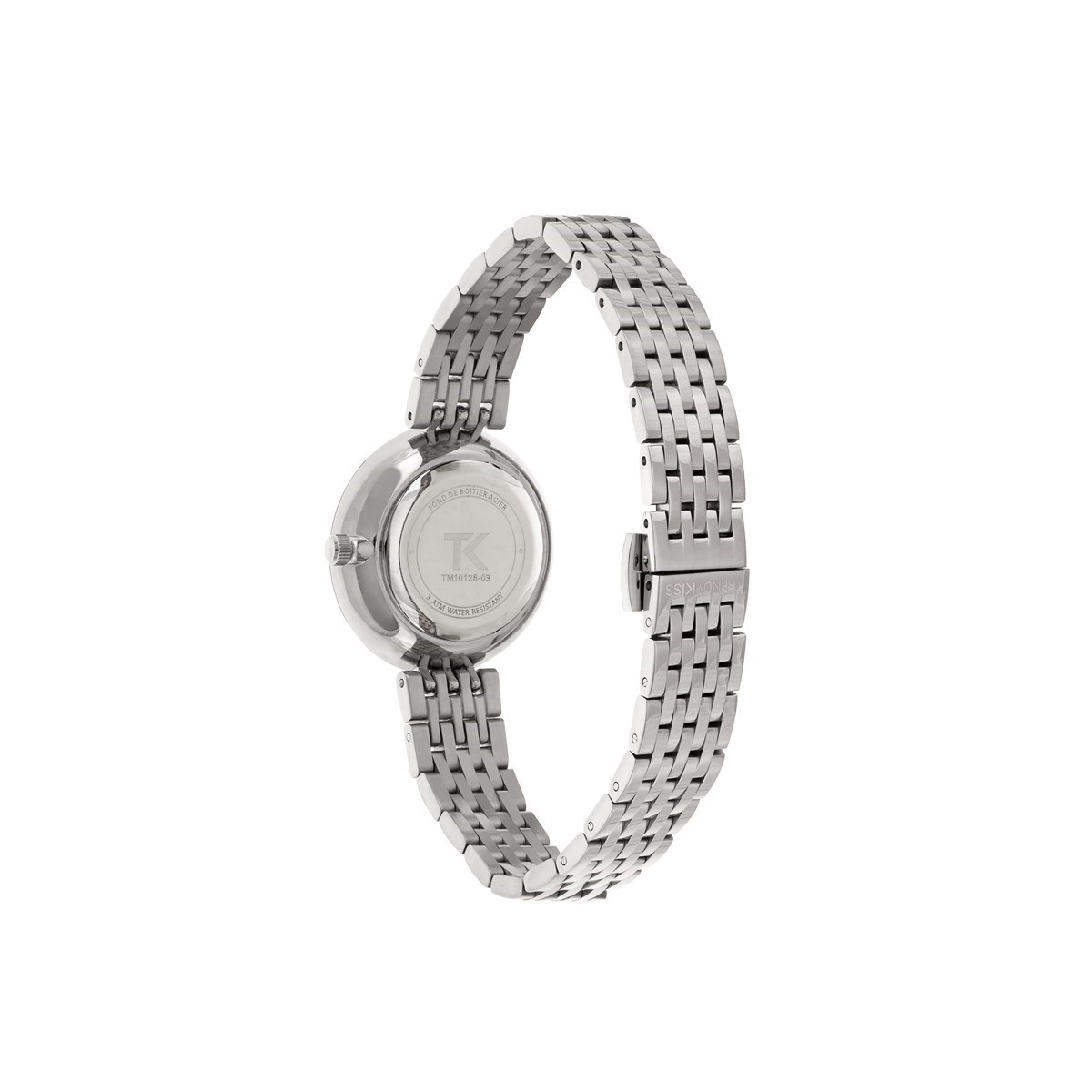 Montre analogique acier inoxydable cadran pailleté AYA