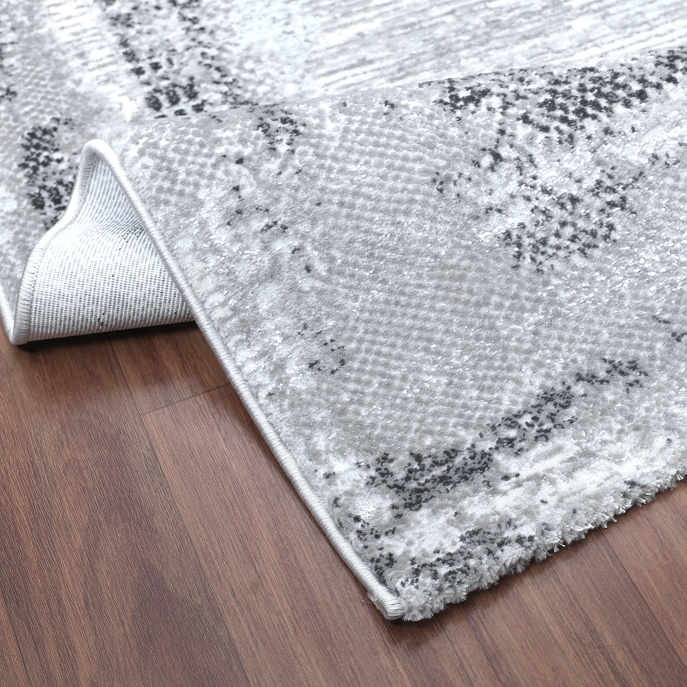 Sanat Teppich »Harmony 3215 , auch als Läufer« rechteckig 12 mm Höhe weicher Kurzflorteppich, meliert, Wohnzimmer, Schlafzimmer