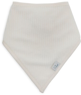 Jollein Velvet Rib Bandana Tøysmekker 2-Pakk, Sea Green/Ivory