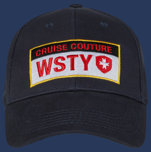 Baseball-Cap 03 Baumwolle, Darknavy/White/Darknavy/Red