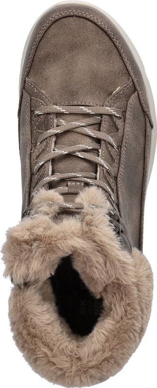 Skechers - Glacial Ultra Go - Veterboots - Zwart - Synthetisch - Waterbestendig