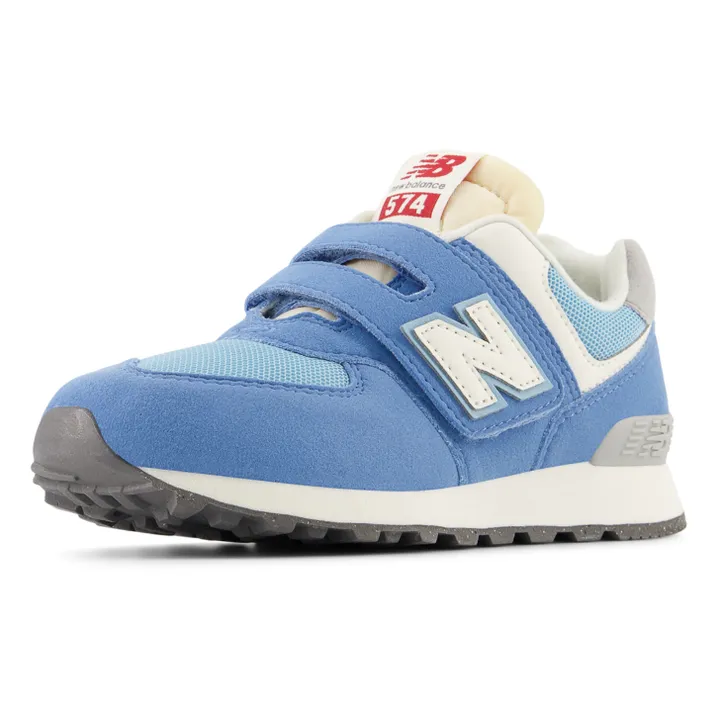 New Balance Baskets Scratchs 574 | Bleu Clair