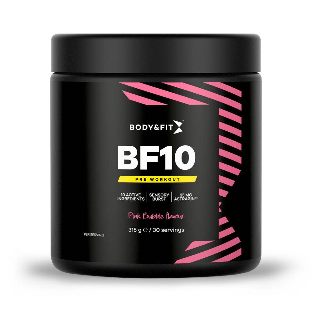 Body & Fit BF10 Pre-workout Pink Bubble315 gr