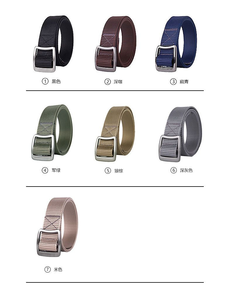 OKONKWO - Effen nylon riem
