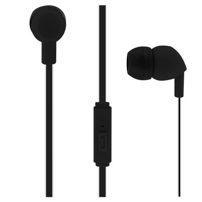 T'nB BE COLOR Kit main libre - Ecouteurs filaire avec micro - intra-auriculaire - noir