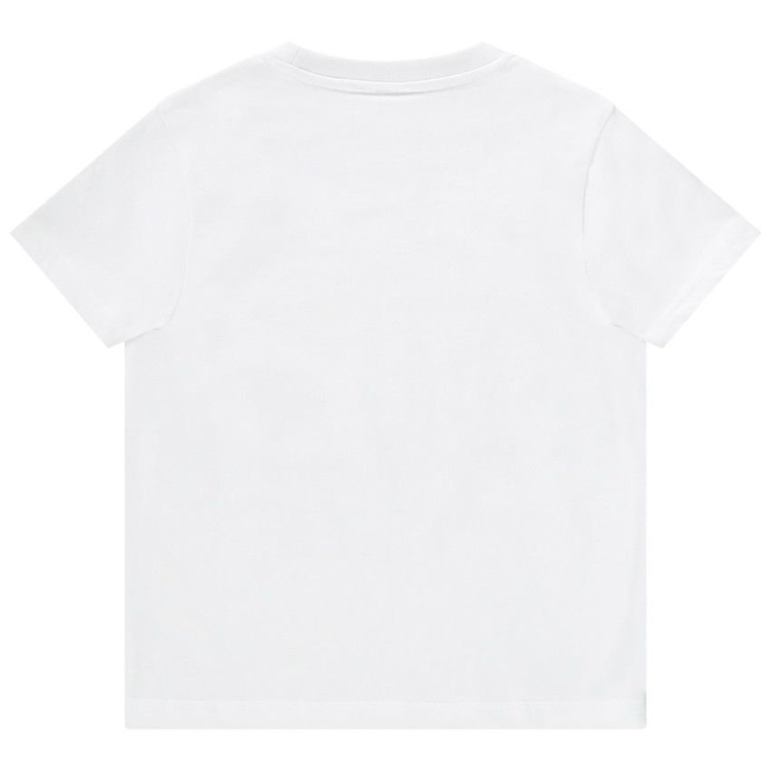 T-shirt manches courtes en jersey avec photoprint pour garçon - Blanc