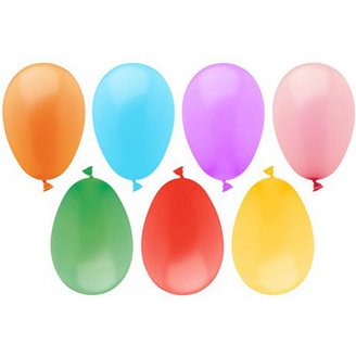 Ballons bombe à eau, assorti, 100 pièces