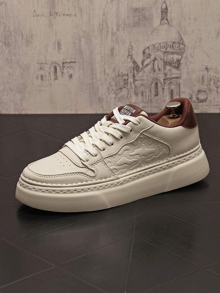Mr Ozera - Platform Paneel Sneakers