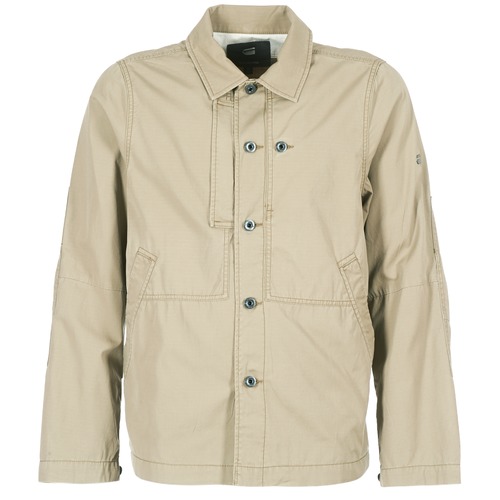 G-Star Raw - RACKAM OVERSHIRT Beige