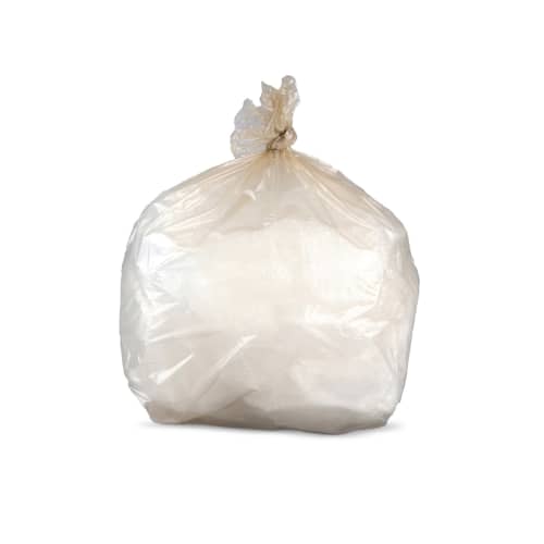 Sacs poubelle 130L PEBD transparent 38µ sans lien Paredes Access