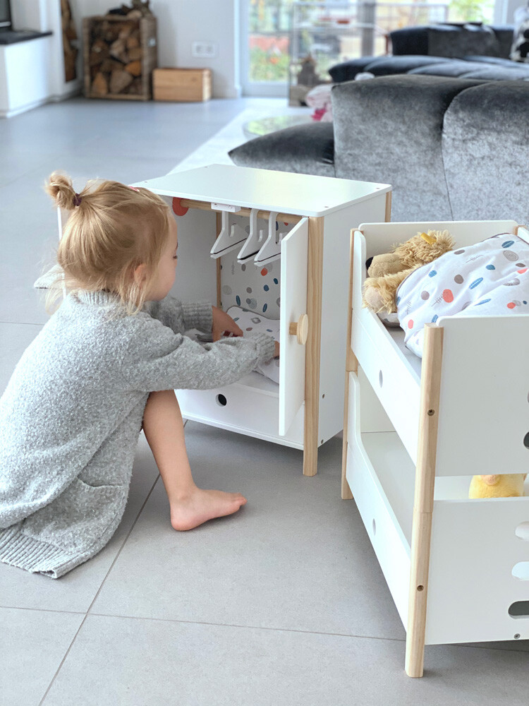 Dukke Køjeseng I Træ - Hvid - Small Foot