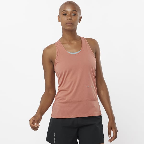 Débardeur trail SALOMON CROSS RUN TANK GFX W