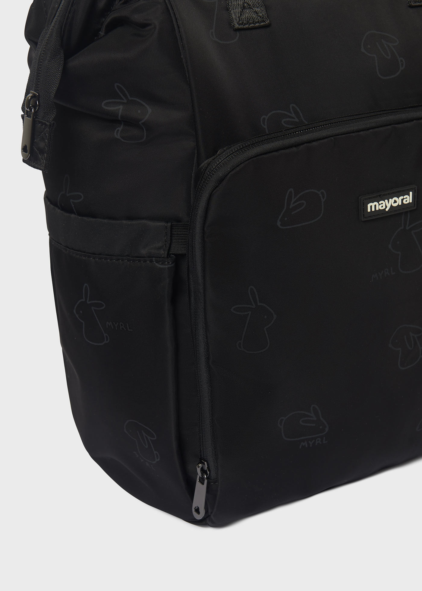 Mochila para bebê e trocador