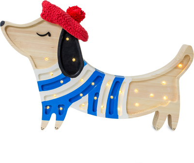 Little Lights Lampe Hundevalp, French Style
